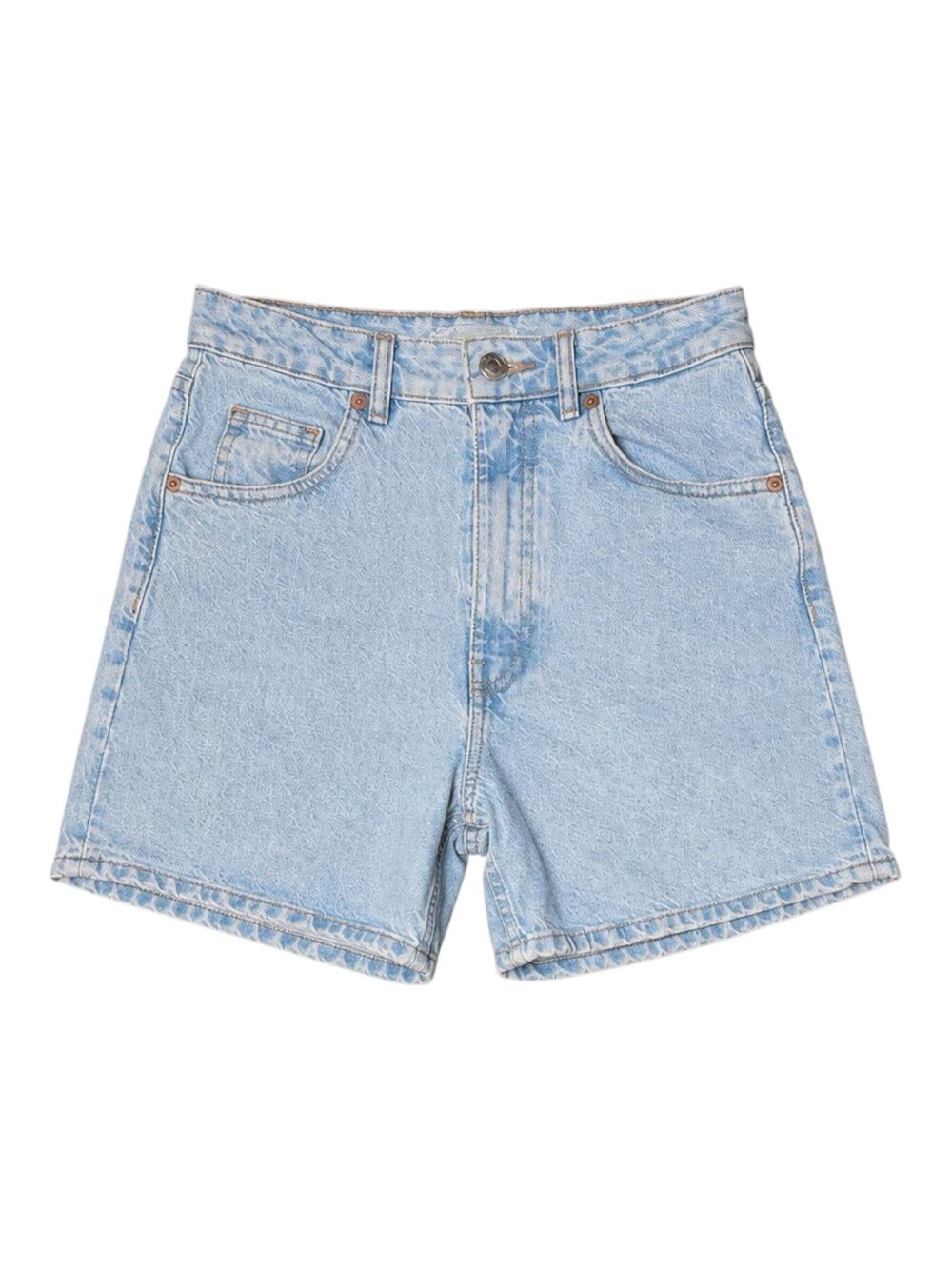 Zara High Rise Denim Shorts Size 4